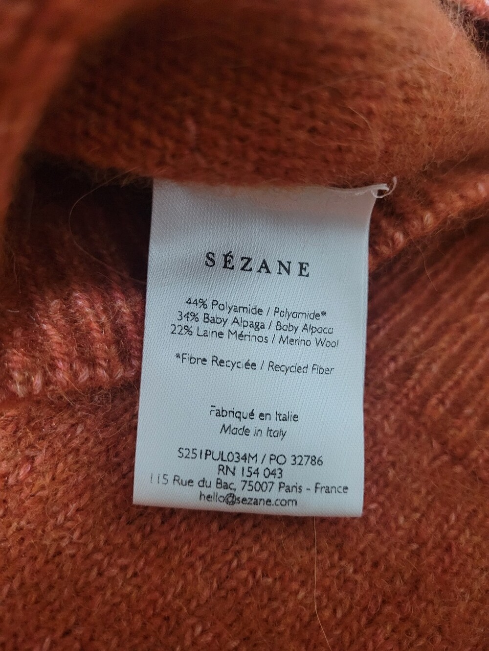 La Maille Sezane Samuel Sleeveless Jumper - Picture 4 of 6